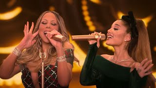 Mariah Carey and Ariana Grande together | Whistle ♪