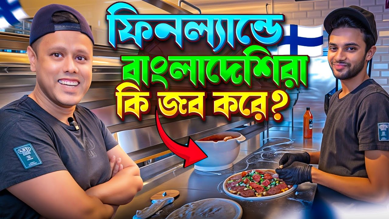 ফিনল্যান্ডে বাংলাদেশিরা কি জব করে? Bangladeshi living in Finland 🇫🇮