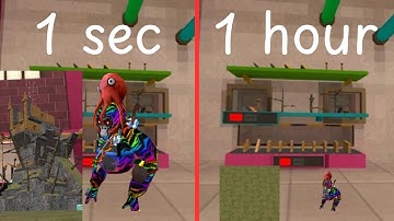1 second vs 1 hour build in gorilla tag ￼