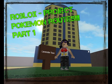 Roblox Project Pokemon Routes Part 1 Youtube - roblox pokemon project rewritten youtube