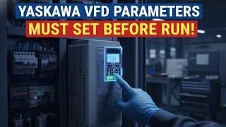 yaskawa vfd parameters programming vfd programming #yaskawa