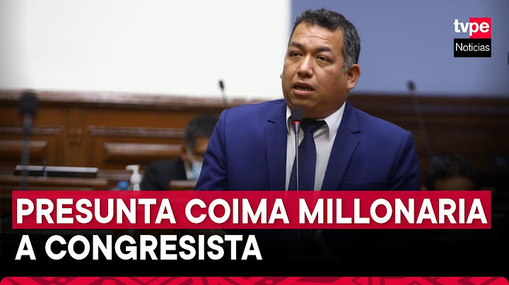 Congresista Darwin Espinoza habría recibido una coima de un millón de soles por impulsar ley