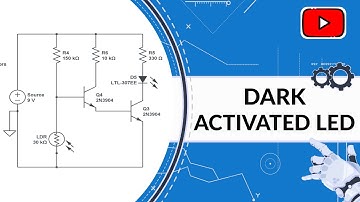Dark Activated Led | Electronics Circuit | Easy Robotics Projects for kids | Sparkle Box
