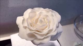 How to make a White Rose Gum paste