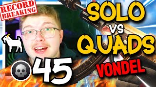 *RECORD* WARZONE 3 Aydan 🐐 Drops 45 Kills on Vondel / Solo VS Quads Gameplays!