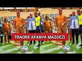 ANGALIA MWAMBA TRAORE ATINGA MAZOEZINI KUTOA HAMASA KUBWA ,HUYU KWELI NI MWAMBA