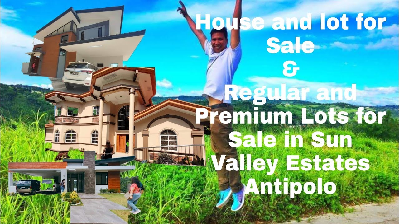 House and lot for Sale and Lot for Sale in Sun Valley Antipolo YouTube