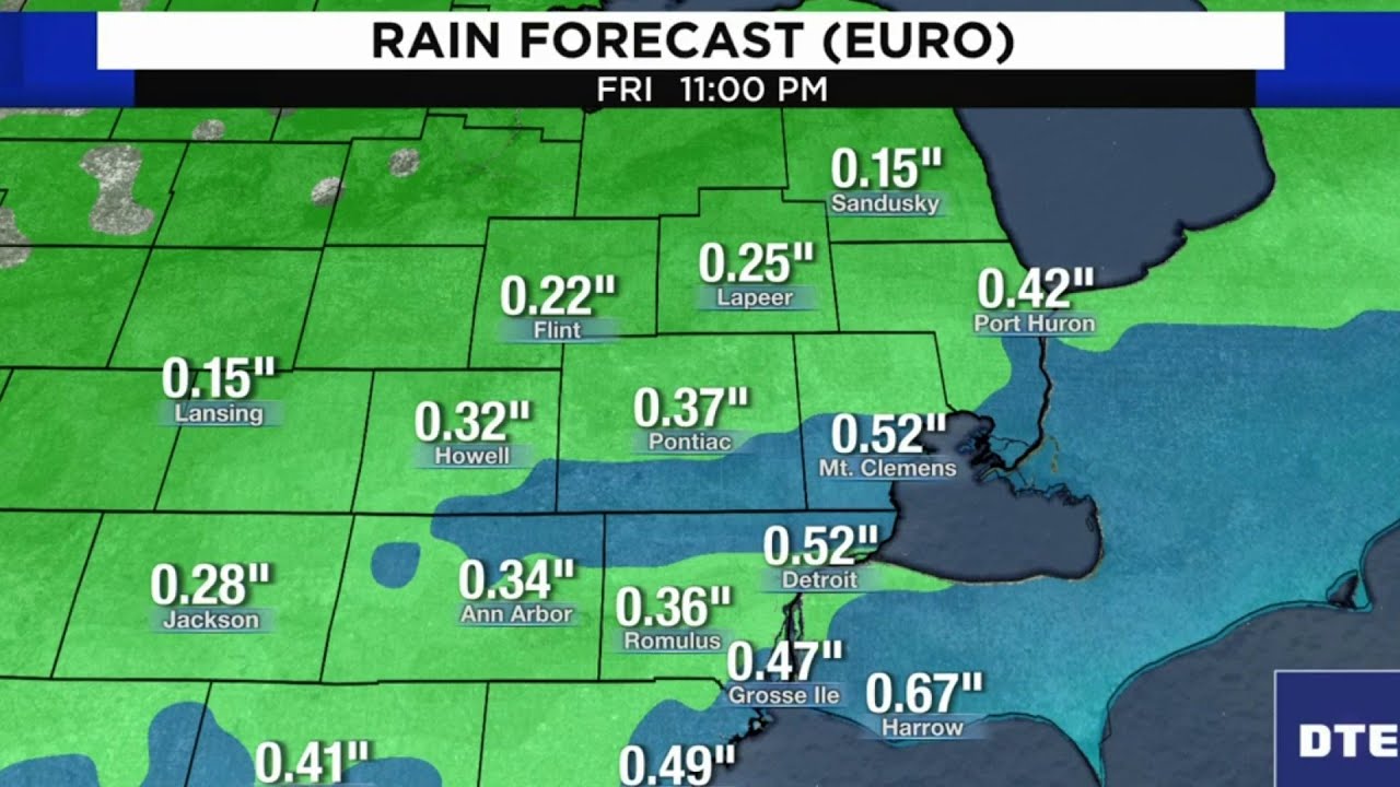 Metro Detroit weather forecast for May 28, 2021 -- morning update - YouTube