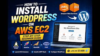 👉 How to Install WordPress on AWS EC2 (Amazon Linux) | Step-by-Step #viral #ec2 #apache