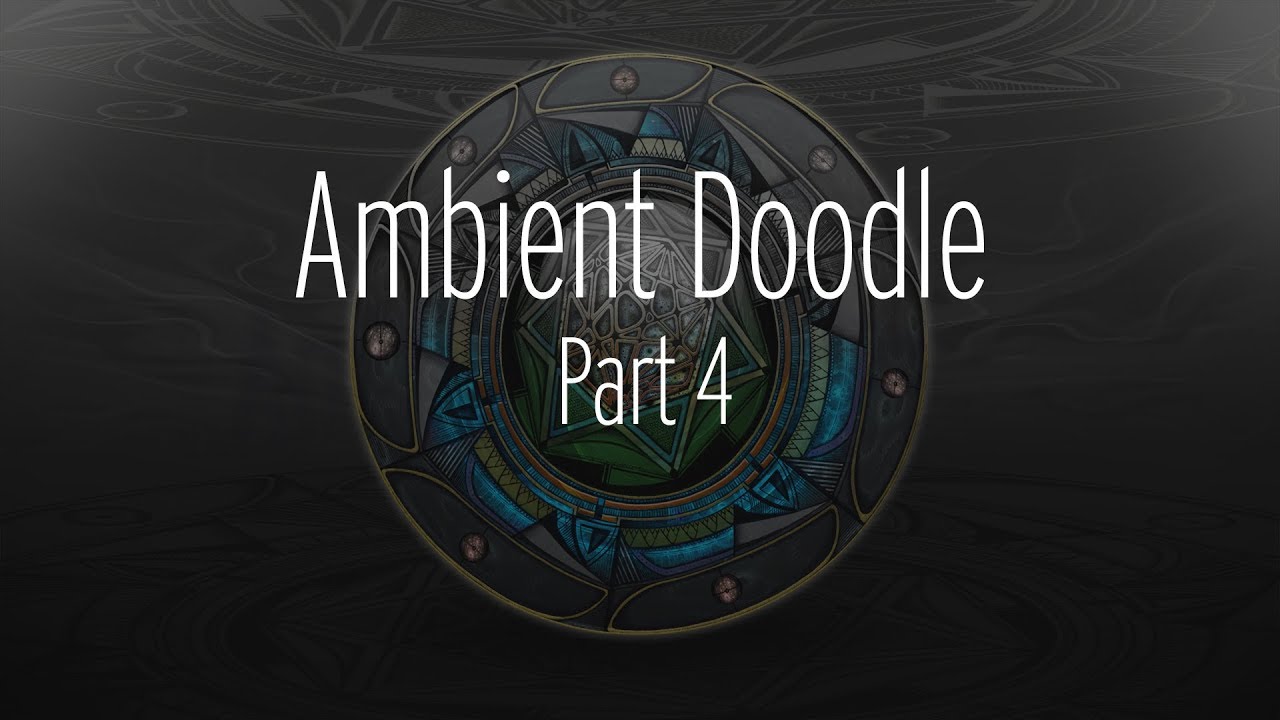 Ambient Zentangle Part 4