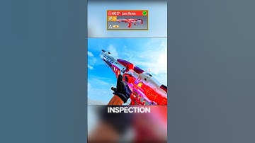 FREE AK -117 MYTHIC WEAPON INSPECTION  #shorts #codm #codmobile #youtubeshorts #camo