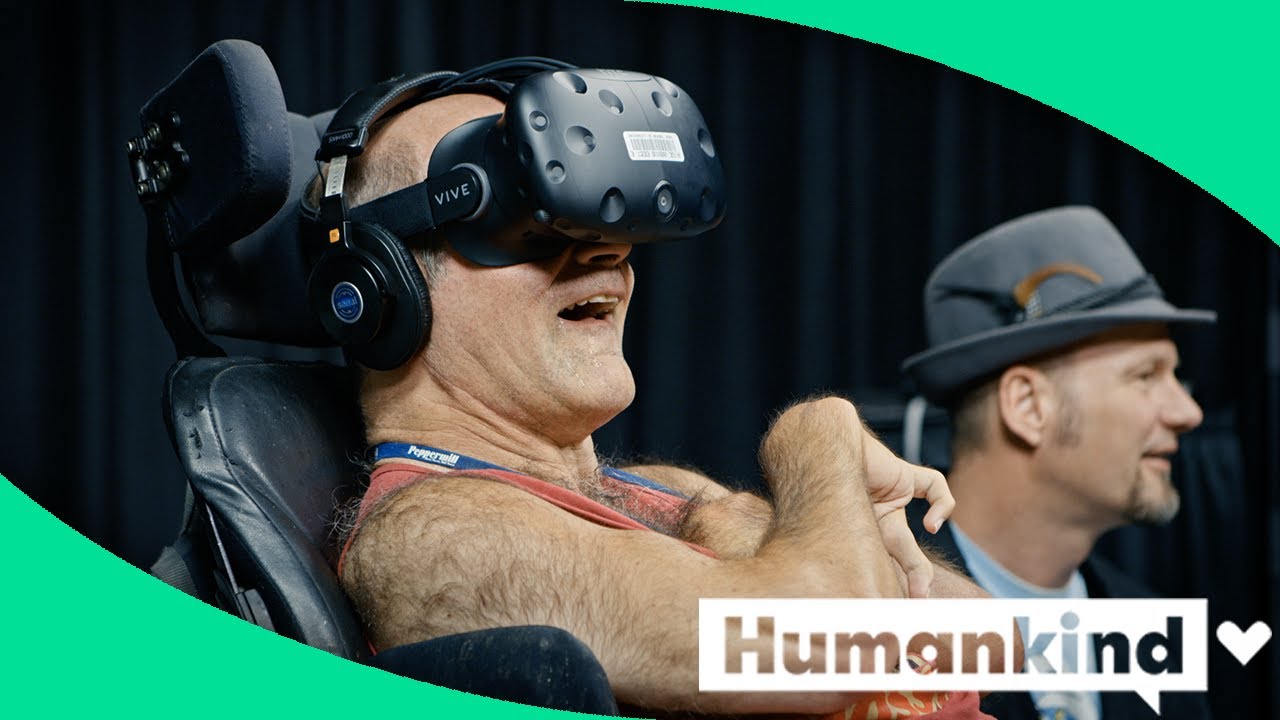 VR gives handicapped man experience he’ll never forget