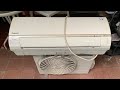Panasonic Envio Inverter Deluxe Split Air Conditioner 1 0 Hp Pre Restoration