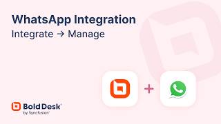 Automate Your Customer Support: WhatsApp + BoldDesk Setup.