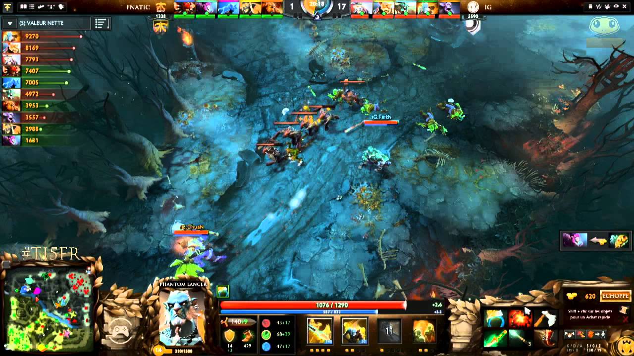 [The International 5] Fnatic vs Invictus Gaming - G1 - Dota 2 FR