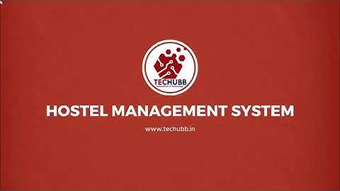 TECHUBB | Hostel Management System Using PHP
