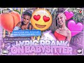 WHOHEEM - “Lets Link” | LYRIC PRANK ON BABYSITTER 😍 **GONE RIGHT**