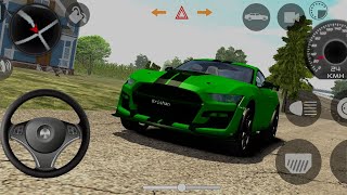 ford mustang gt car driving indian car simulator 3d || #indiacarsimulator3d #gamplay screenshot 5