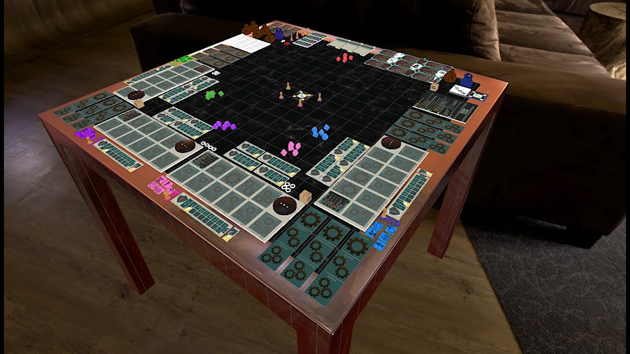 Tabletop Simulator Complex Crashers Tutorial Action Descriptors