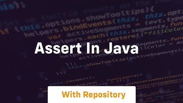 assert in java