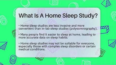 What Is A Home Sleep Study? - Sleep Apnea Support Network