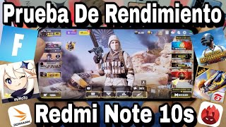 Redmi Note 10S - Prueba De Rendimiento Y Juegos