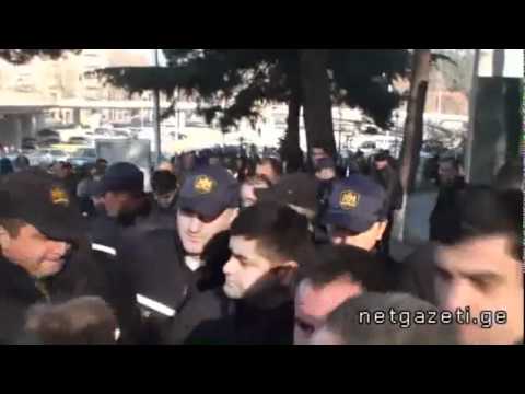 ვეტერანთა მხარდამჭერი აქცია დაშალეს