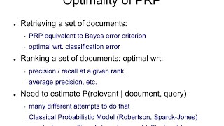 BIR.5 From PRP to a retrieval model