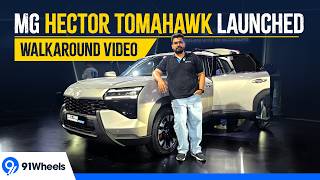 MG Hector Tomahawk Plug-In Hybrid Walkaround || India's First PHEV Launched Infinity Plug In Hybrid
