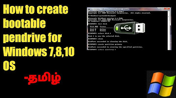 Pendrive யை Boot செய்வது எப்படி | How to make Bootable Pendrive without any Software