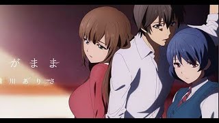 Domestic No Kanojo Opening Comparison V1 , V2