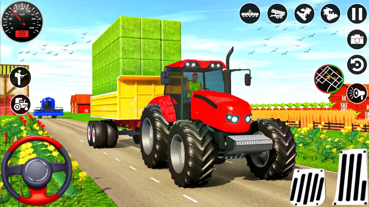 Tractor Simulator 2026 - Modern Farm Tractor Driving Games - Farming Tractor 3D - Android GamePlay
