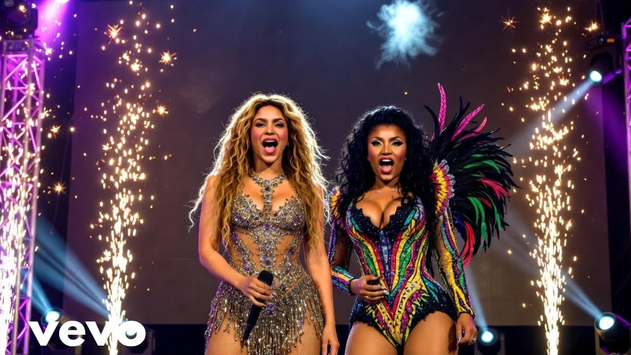 Shakira x Nicki Minaj - Paradise/ New Year anthem ( official music video 2026)