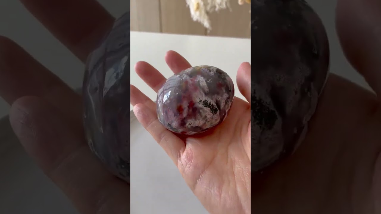 海のエナジー】オーシャンジャスパー 握り石 | Y.S.Y24