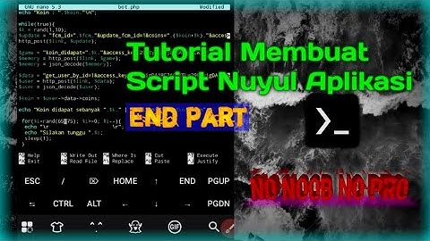 Cara Membuat Script Nuyul Aplikasi dengan PHP  [ End Part ]
