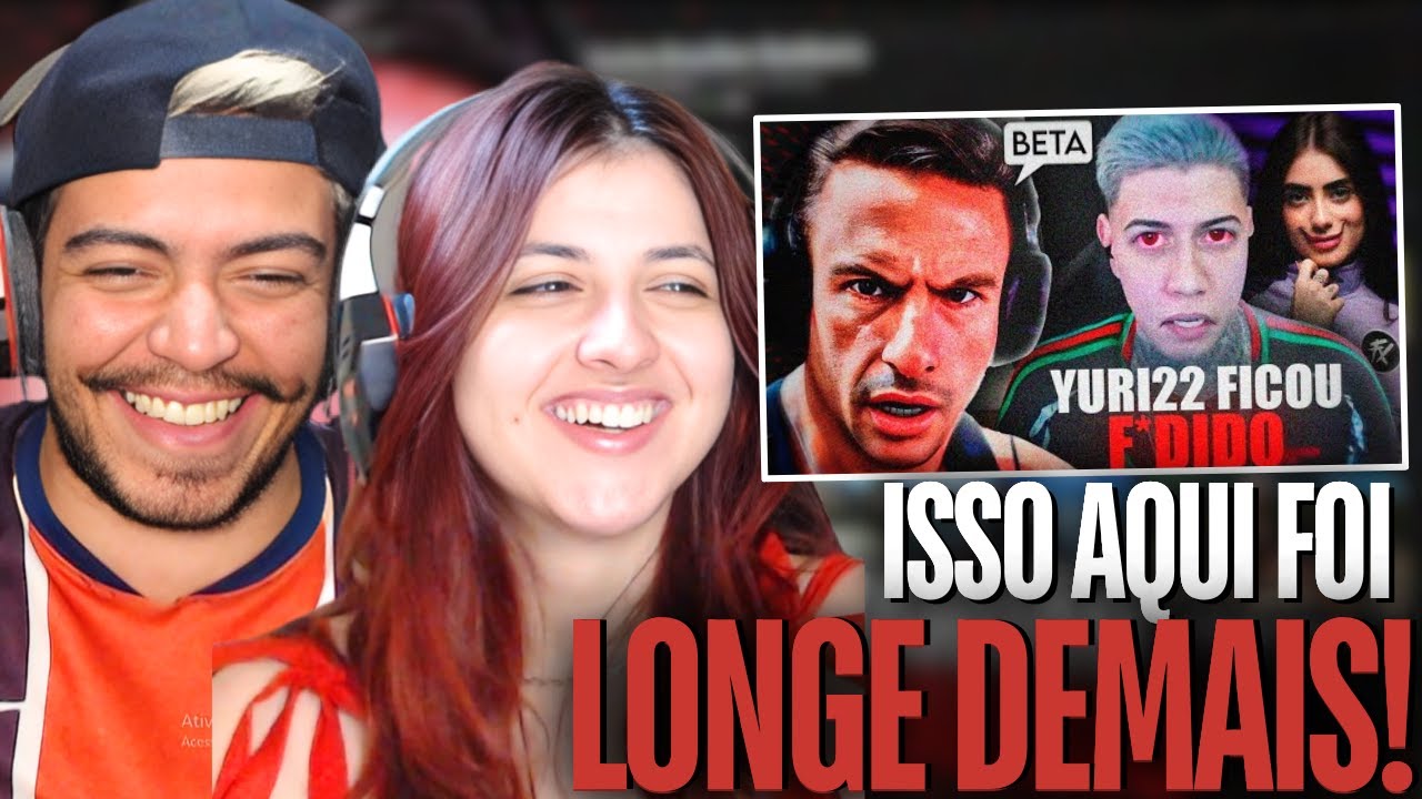 RAJAH TERMINA COM YURI22 E O XANDÃO ESCULACHA ELE! - MELHORES MOMENTOS | REACT