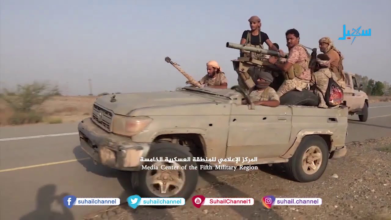 مشاهد مصورة من معارك التحرير اليوم في مديرية #عبس بمحافظة #حجة #اليمن