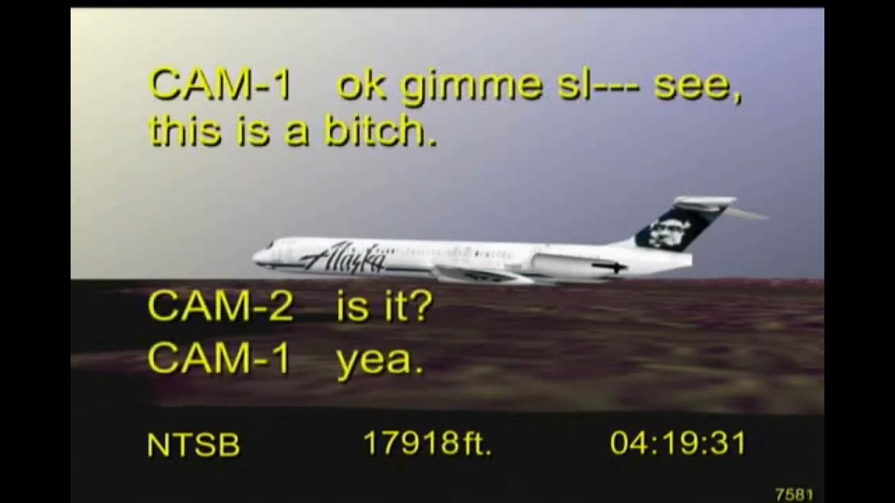 alaska airlines flight 261 cvr reconstruction (realistic sounds