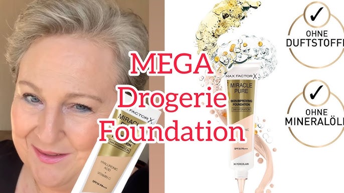 MAX FACTOR Dry & Test From - YouTube MIRACLE PURE | Review Skin Ireland! Wear FOUNDATION