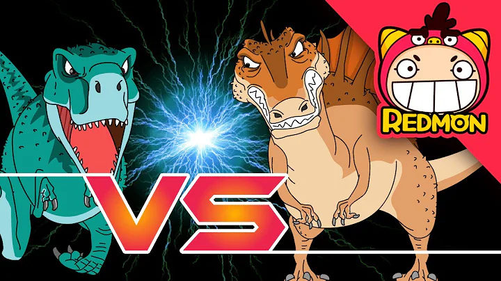 Tyrannosaurus VS Spinosaurus | Dinosaurs Battle | ...