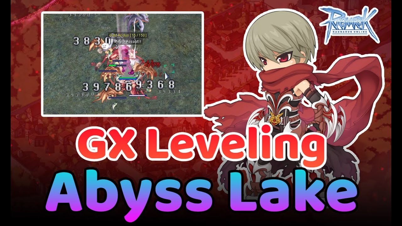 IRO : Gx leveling on Abyss Lake with +7 Enforcer Shoes