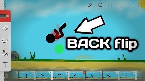 How to animate back flip on flipaclip | KadalasMator | 2D animation Tutorial |