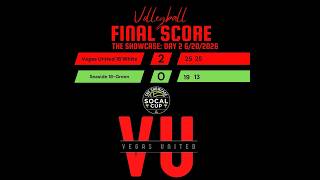 The Showcase, Day 2 6/20/2026: Vegas United 18 White vs Seaside 18-Green: Hunter Perkins #21 OH/OP