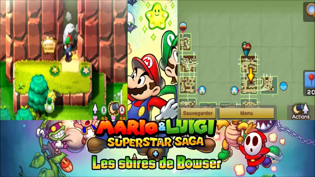 MARIO ET LUIGI SUPERSTAR SAGA 3DS : ÉPISODE 15 Peach et nouveau marteau
