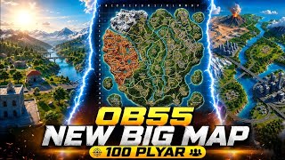 Free Fire New Big Map 100 player - OB55 New Upcoming update 😲