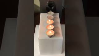 How to see sound blowing out candles