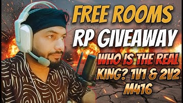 ROYALPASS GIVEAWAY | M416 1V1 & 2V2  @rjislivebgmi