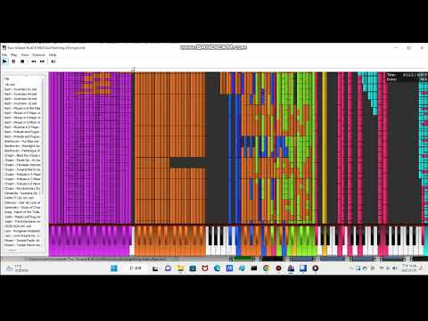 [Black MIDI] Two Octave BLACK MIDI but Nothing Wrongs 256.57 Thousand Notes