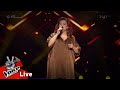 Ελένη Τσαρίδου - "Μωρό μου καλησπέρα" | 1ο Live Cross Battle | The Voice of Greece | 11η Σεζόν