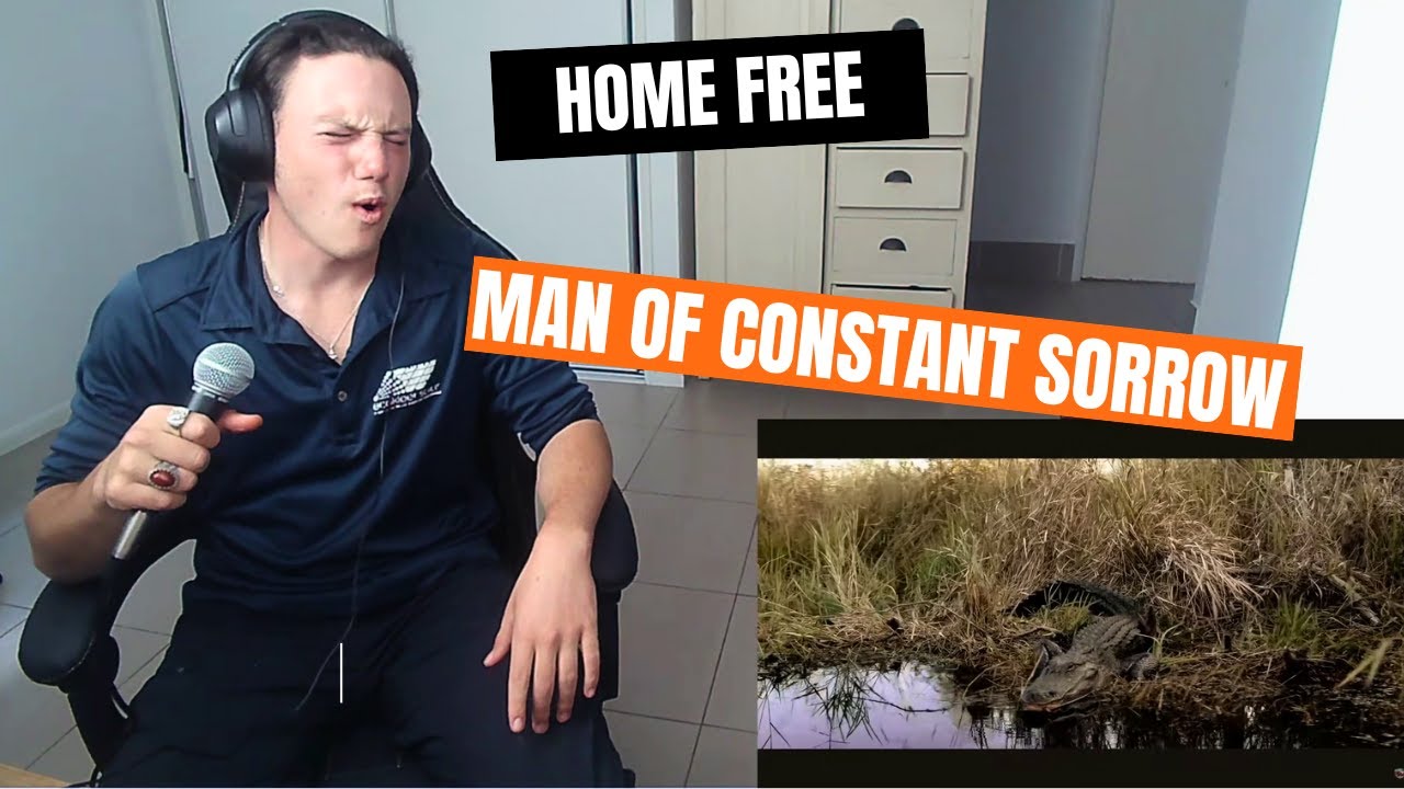 English Actor Reacts to Home Free – Man of Constant Sorrow | First Time A Cappella Reaction